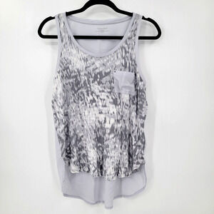 Calvin Klein Women's Medium Sleeveless Tank Top Round Neck Casual Blouse FLAW